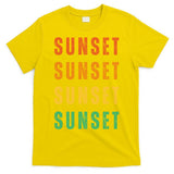 Sunset Retro Vintage Summer T-Shirt