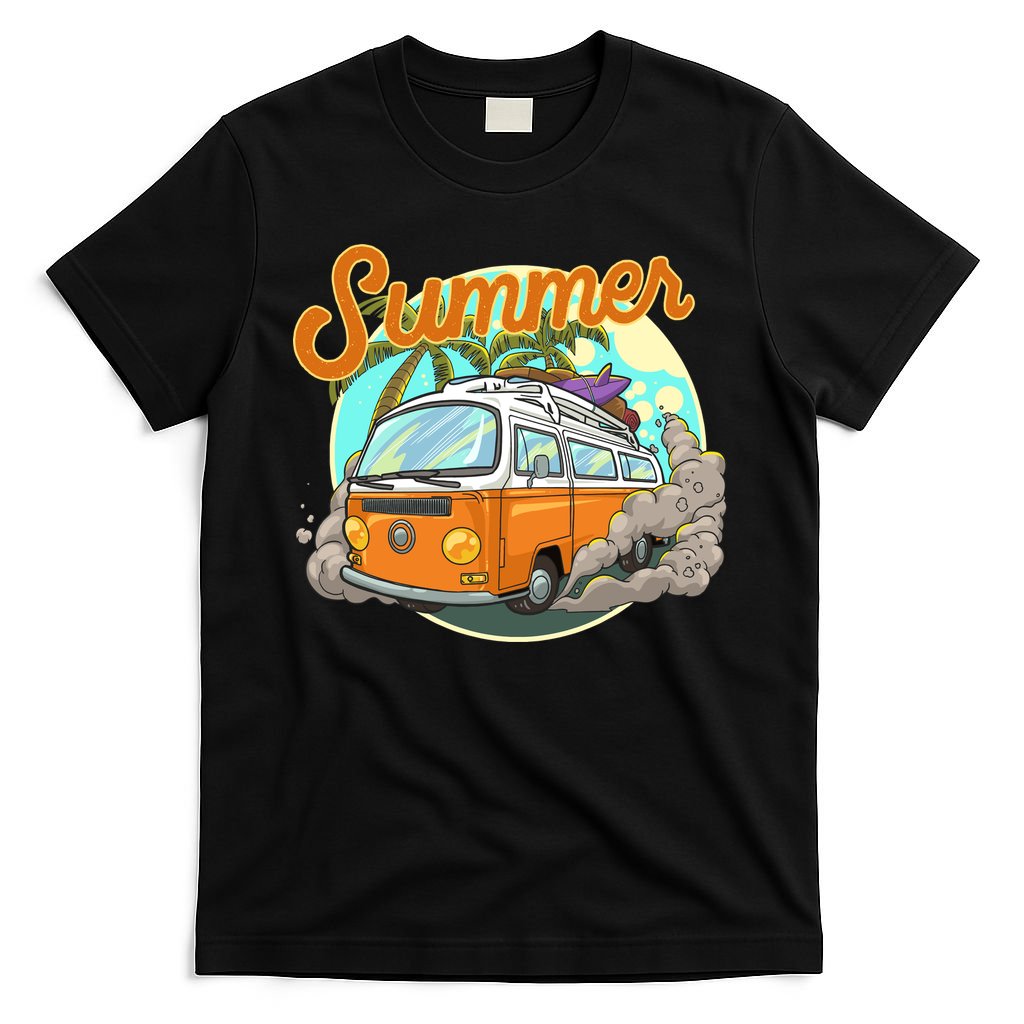 Summer Retro Van Tropical T-Shirt