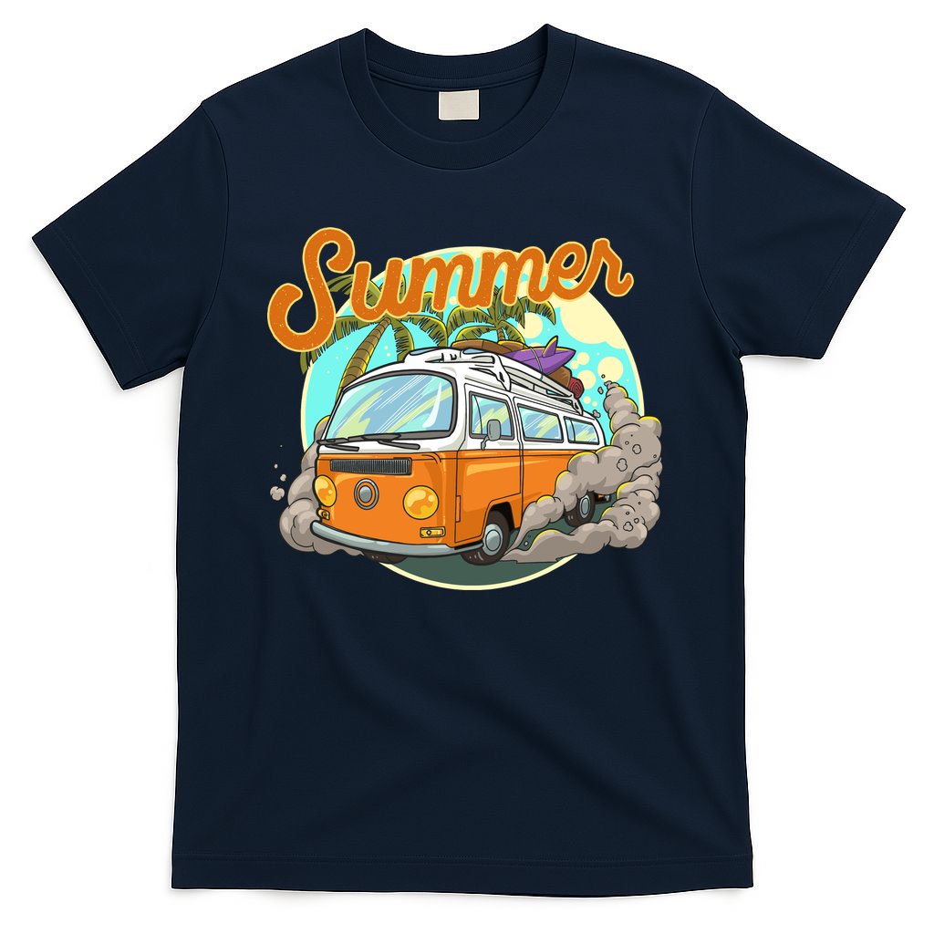 Summer Retro Van Tropical T-Shirt