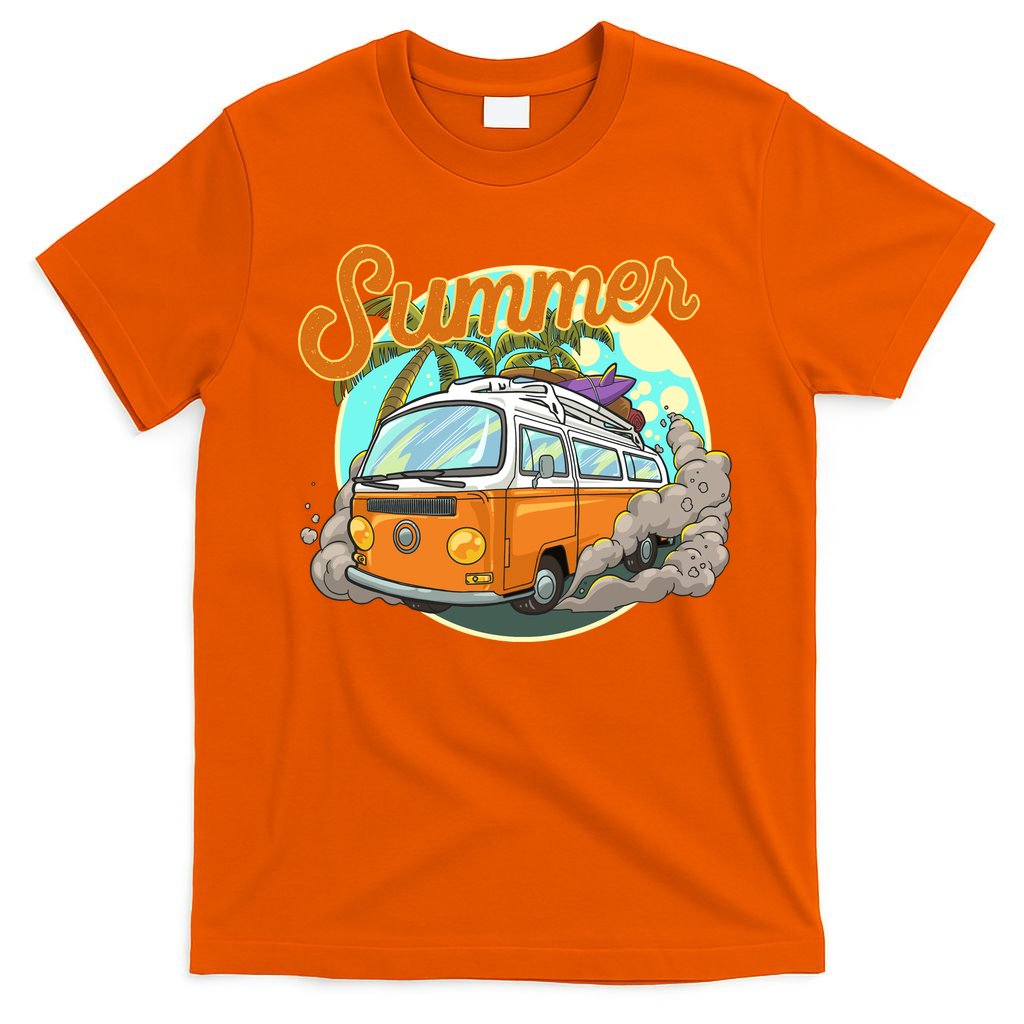 Summer Retro Van Tropical T-Shirt
