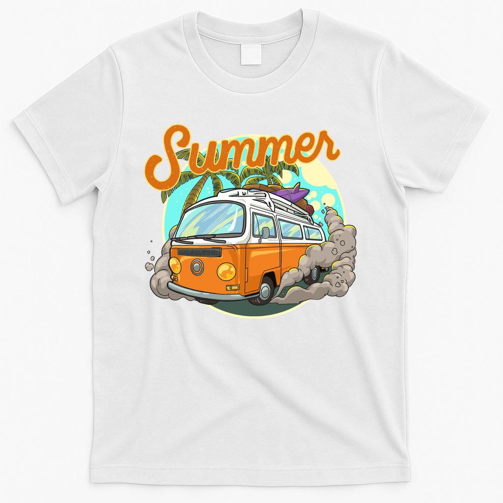Summer Retro Van Tropical T-Shirt