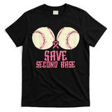 Support Save 2nd Base Breast Cancer T-Shirt