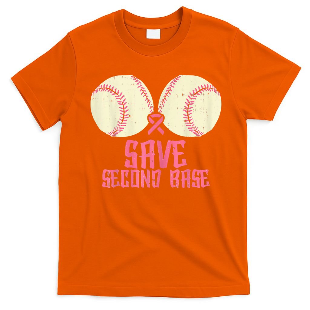 Support Save 2nd Base Breast Cancer T-Shirt