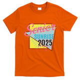 Senior Sunrise 2025 Back To School T-Shirt