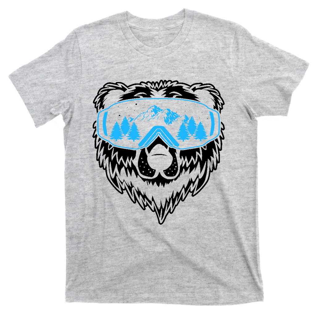 Snow Ski Bear Snowboard T-Shirt