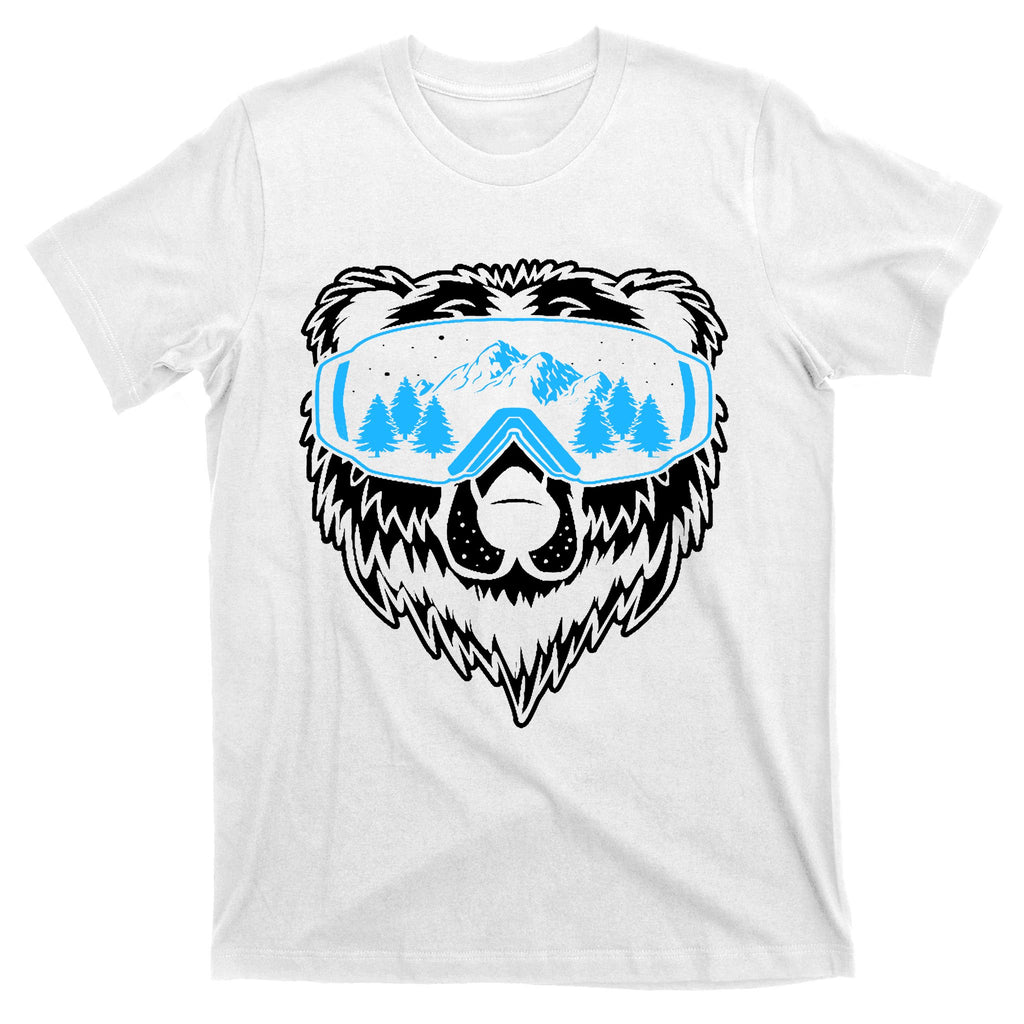 Snow Ski Bear Snowboard T-Shirt