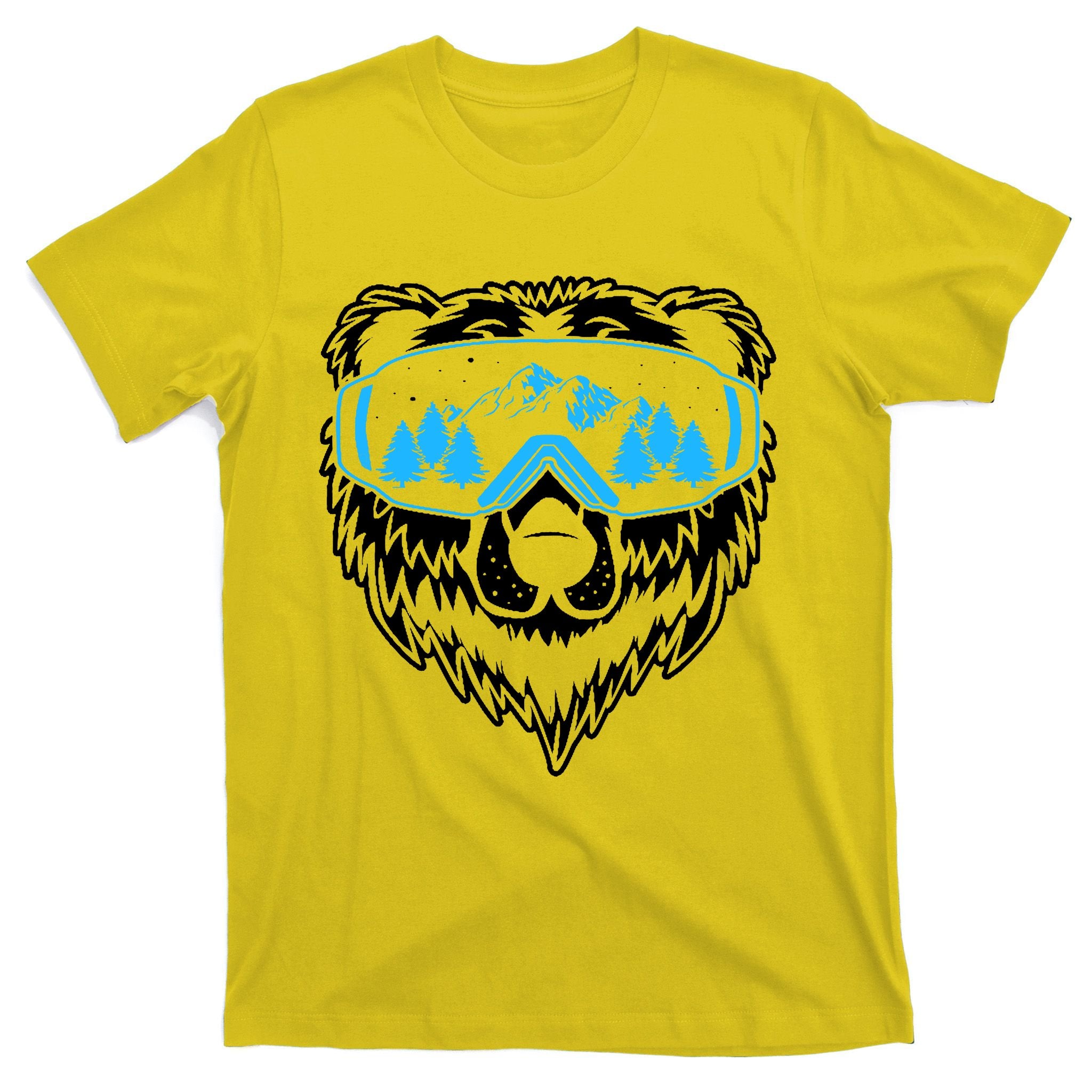 Snow Ski Bear Snowboard T-Shirt