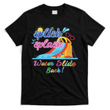 Splish Splash Bash Waterslide Summer Pool Birthday Party T-Shirt