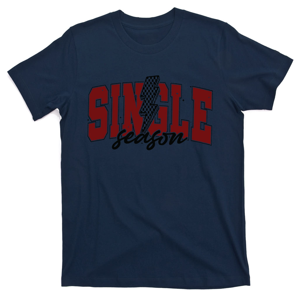 Single Season Checkred Retro Valentine T-Shirt