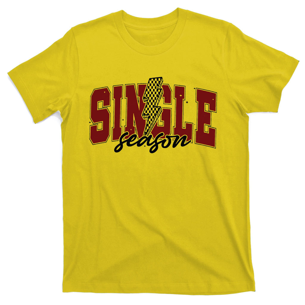 Single Season Checkred Retro Valentine T-Shirt