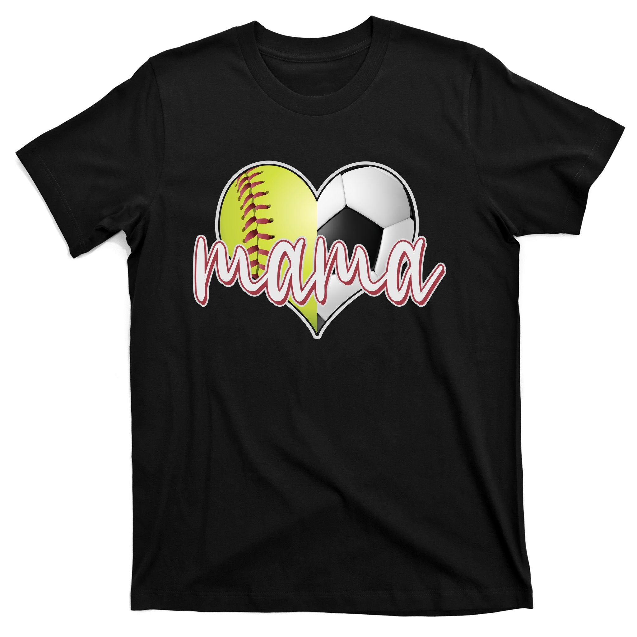 Softball Soccer Mama Sports Fan T-Shirt