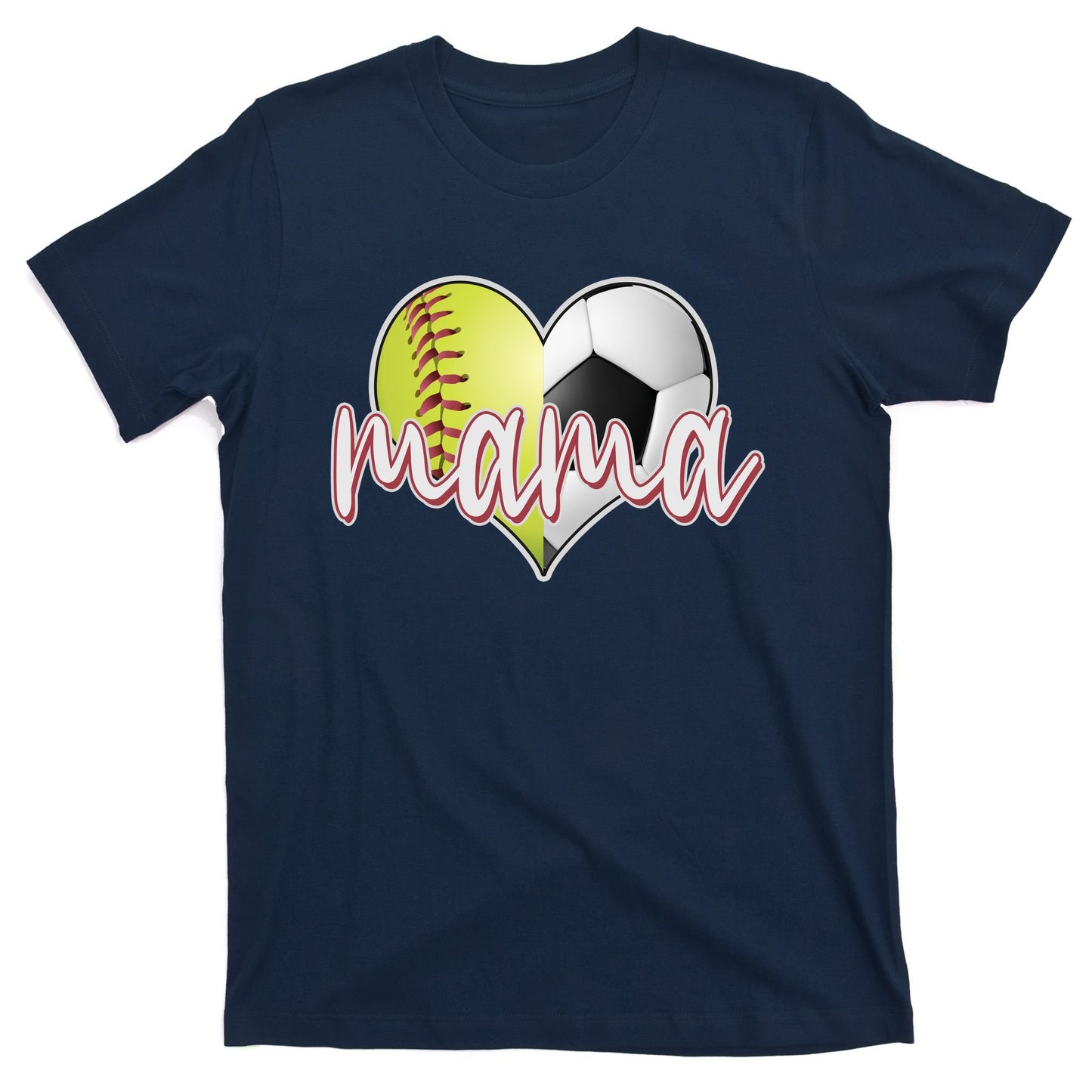 Softball Soccer Mama Sports Fan T-Shirt