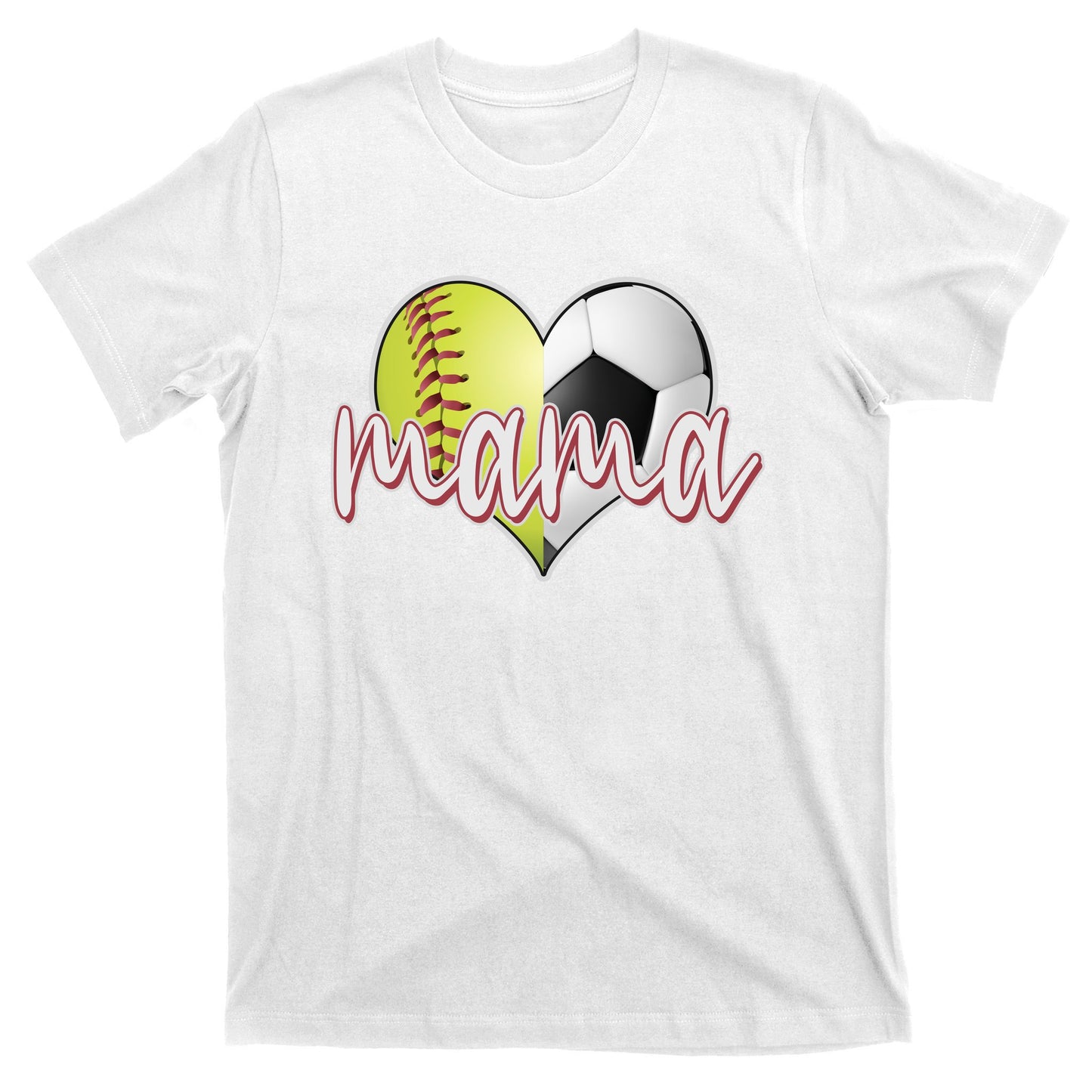 Softball Soccer Mama Sports Fan T-Shirt