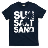 Sun Salt Sand Summer Palm Tree T-Shirt