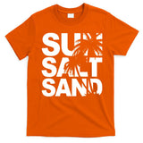 Sun Salt Sand Summer Palm Tree T-Shirt