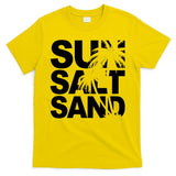 Sun Salt Sand Summer Palm Tree T-Shirt
