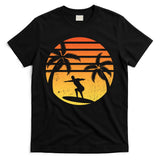 Summer Surf Sunset Retro T-Shirt