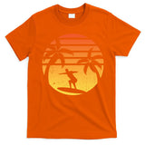 Summer Surf Sunset Retro T-Shirt