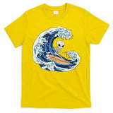 Skeleton Surfing Summer Surfer T-Shirt