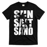 Sun Salt Sand Palm Trees Summer Break T-Shirt