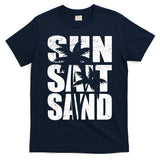 Sun Salt Sand Palm Trees Summer Break T-Shirt