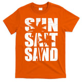 Sun Salt Sand Palm Trees Summer Break T-Shirt