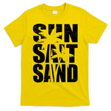 Sun Salt Sand Palm Trees Summer Break T-Shirt