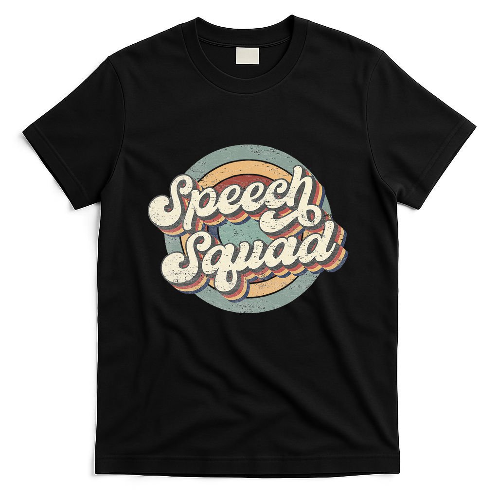 Speech Squad Speech Therapy Crew Hello Back To School Team T-Shirt