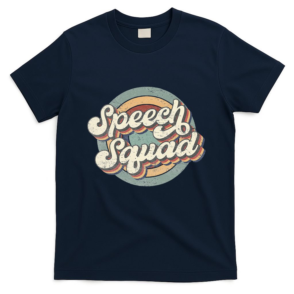 Speech Squad Speech Therapy Crew Hello Back To School Team T-Shirt