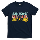 Saltwater Seashells Sunshine Summer T-Shirt