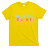 Saltwater Seashells Sunshine Summer T-Shirt