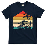 Surfer Summer Tropical Sunset T-Shirt