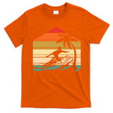 Surfer Summer Tropical Sunset T-Shirt