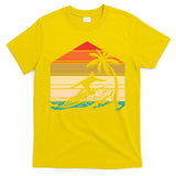 Surfer Summer Tropical Sunset T-Shirt