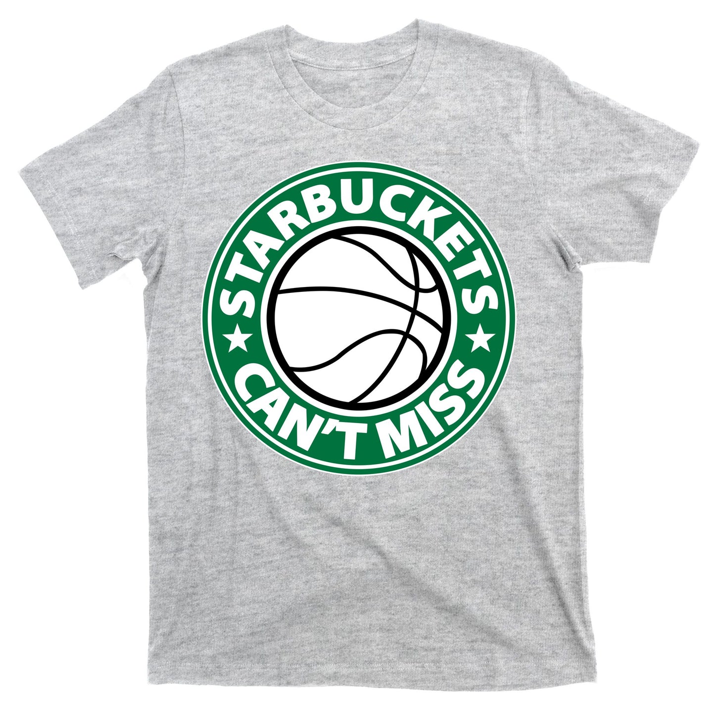 Starbuckets Can't Miss Basketball T-Shirt