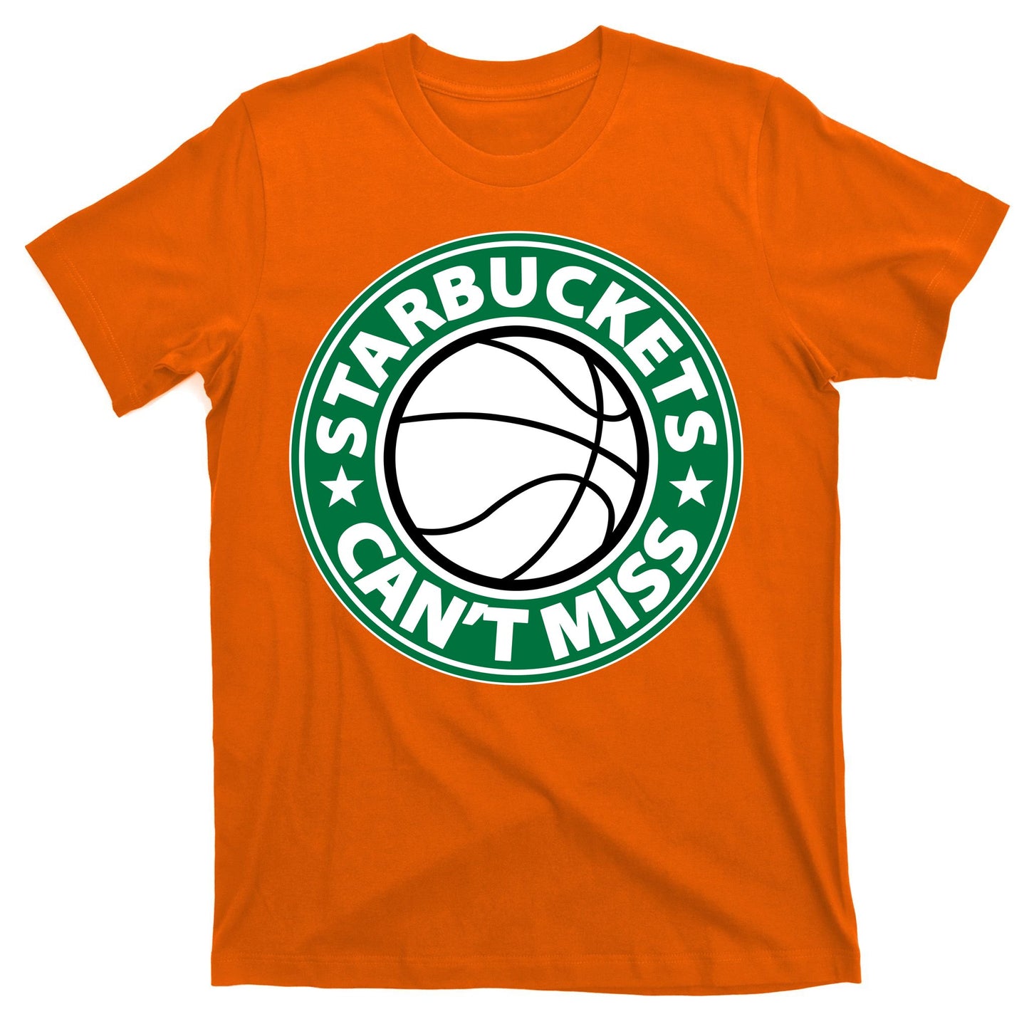 Starbuckets Can't Miss Basketball T-Shirt