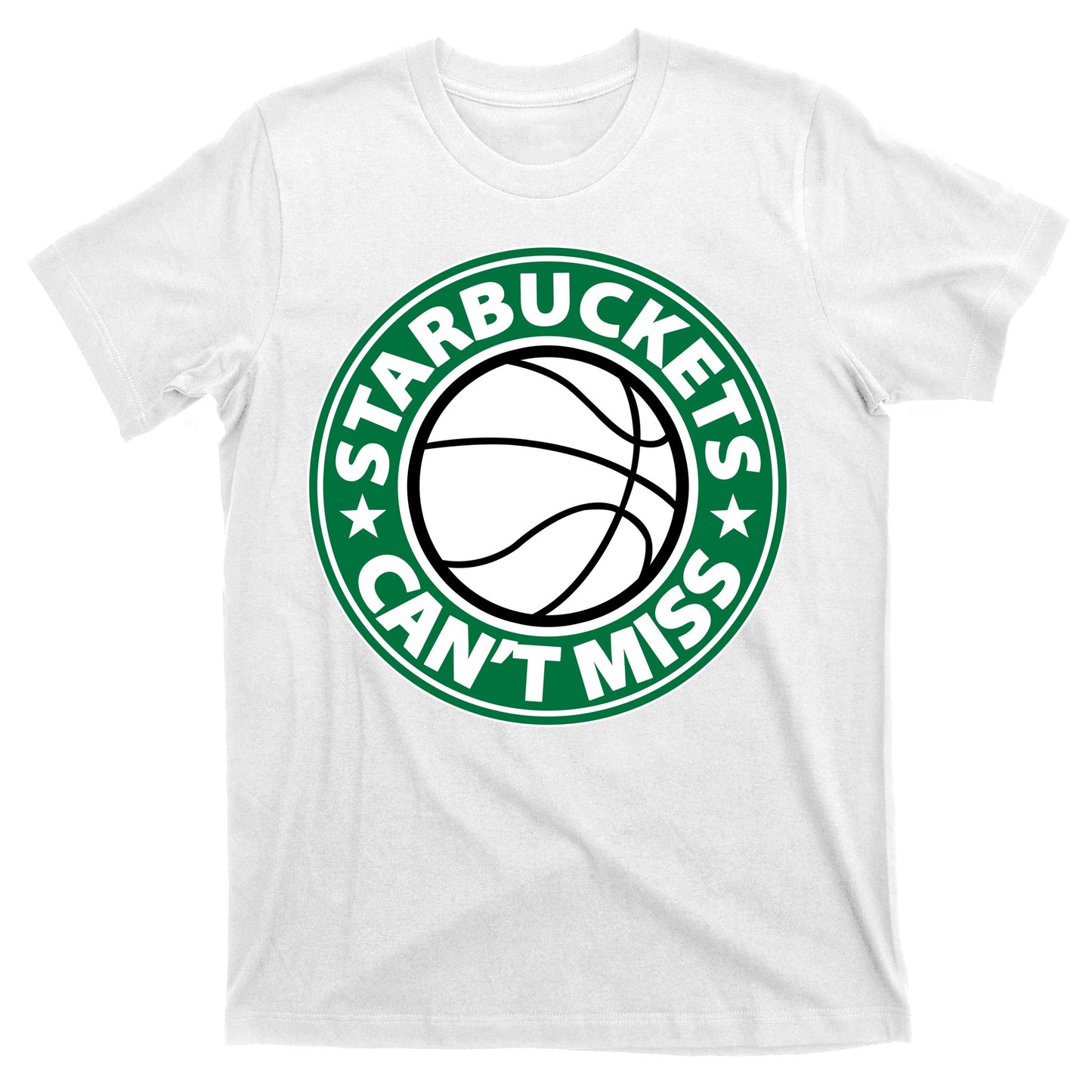 Starbuckets Can't Miss Basketball T-Shirt
