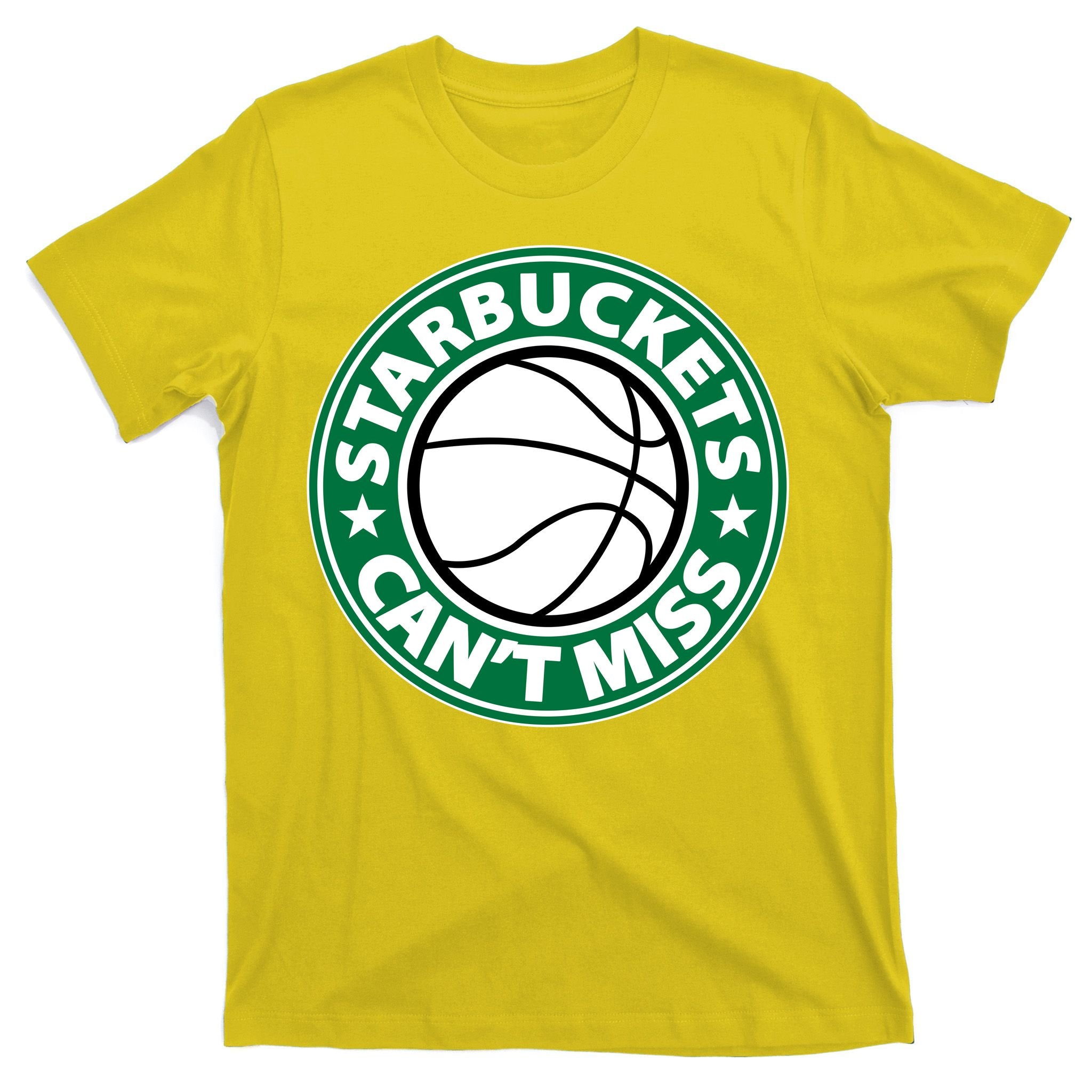 Starbuckets Can't Miss Basketball T-Shirt