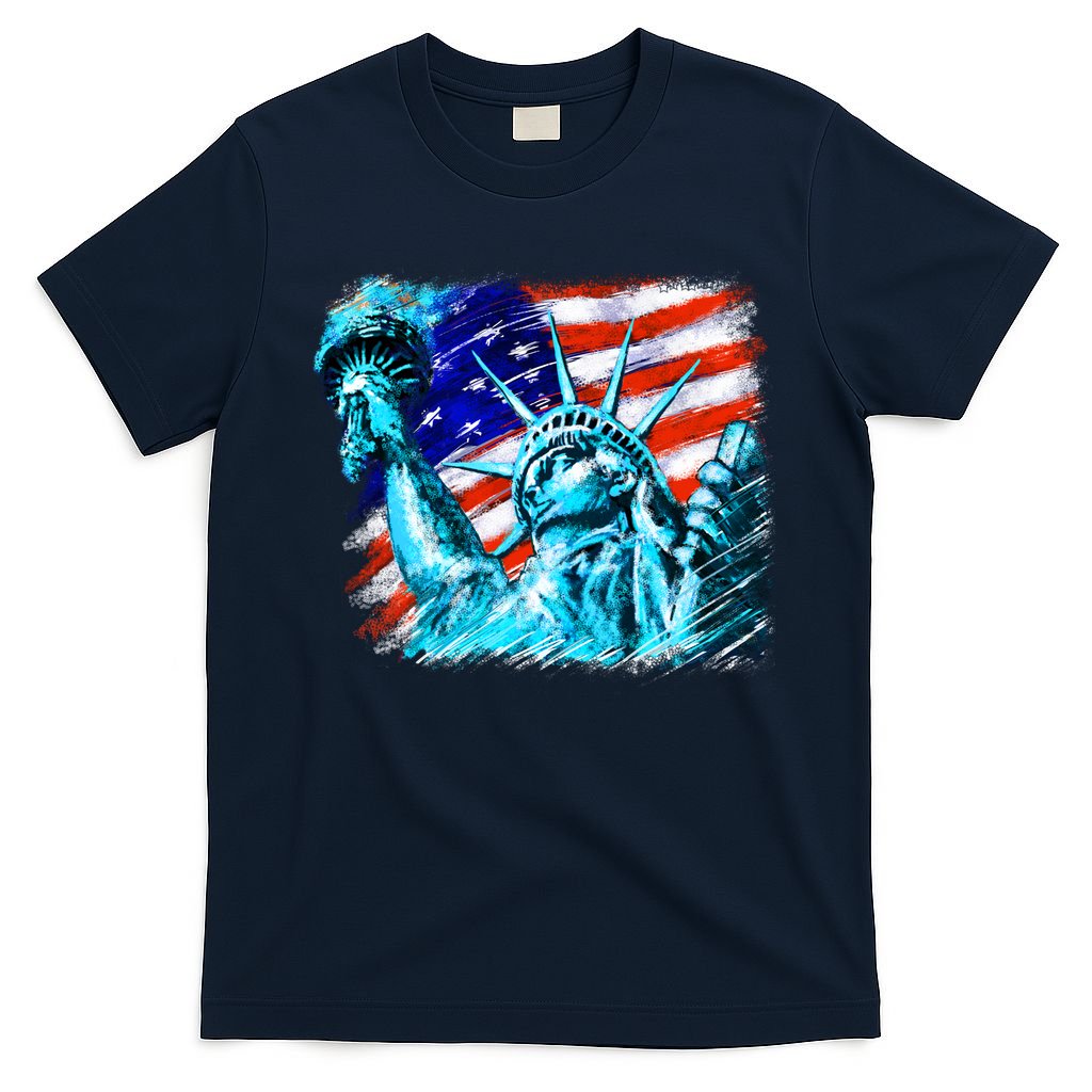 Statue Of Liberty USA T-Shirt