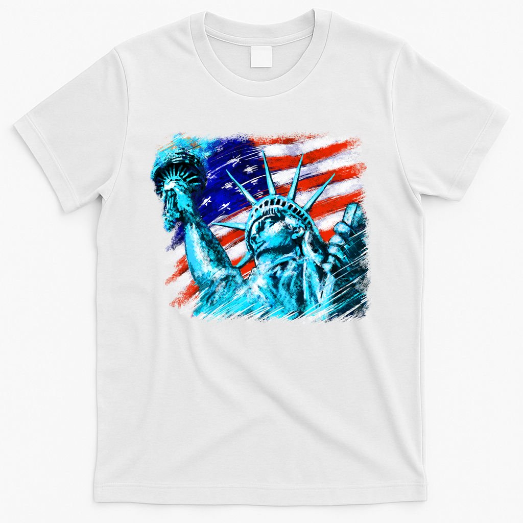 Statue Of Liberty USA T-Shirt