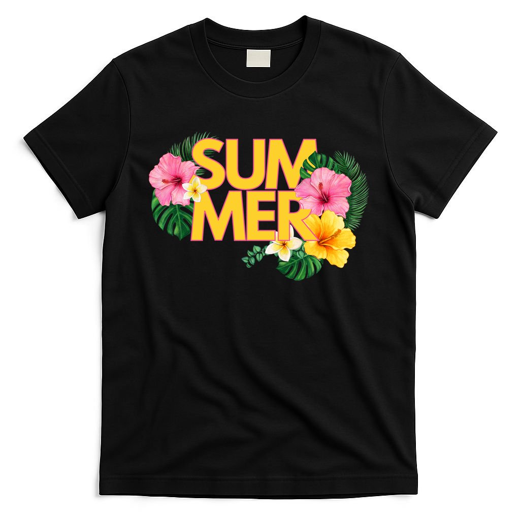 Summer Tropical Floral T-Shirt