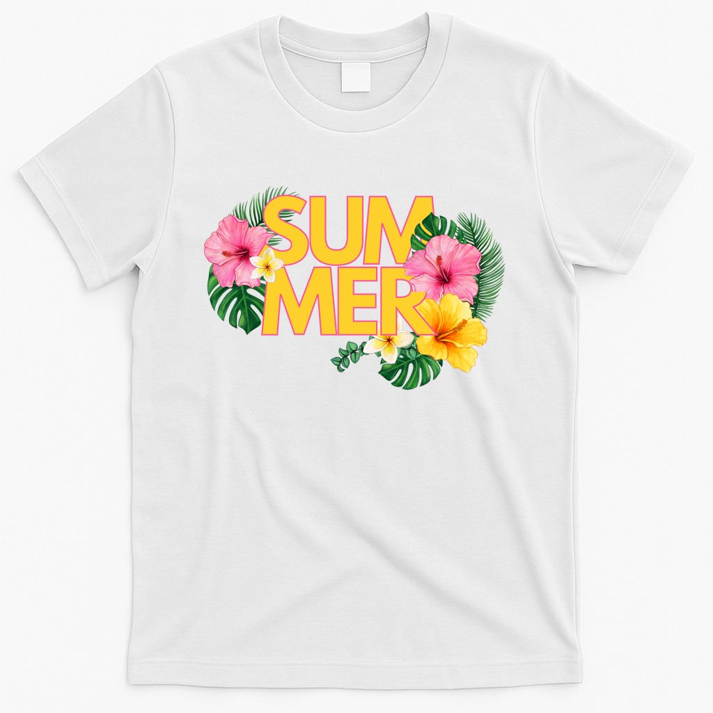 Summer Tropical Floral T-Shirt