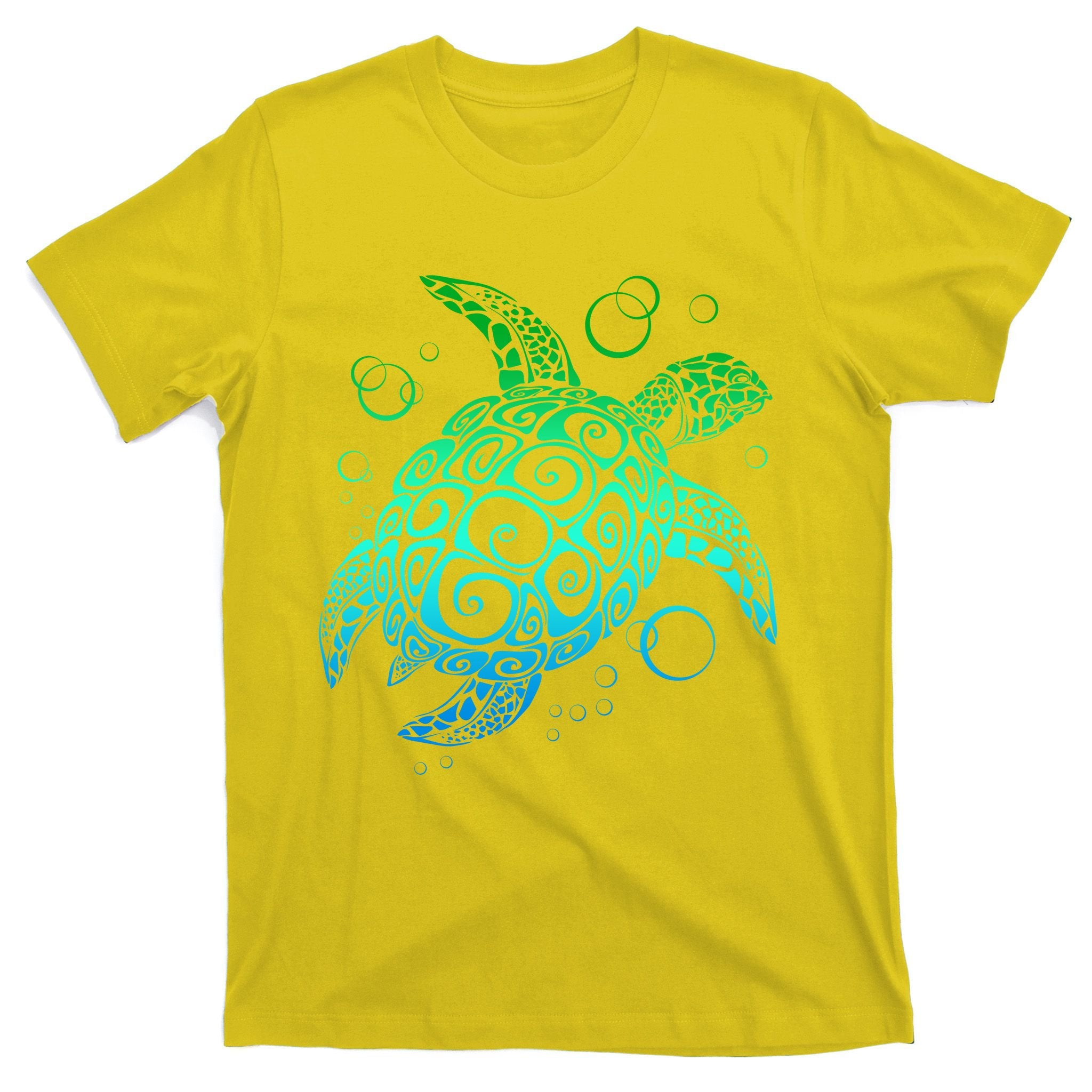 Sea Turtle Hawaiian Honu Long T-Shirt