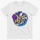 Summer Tropical Ocean Wave T-Shirt