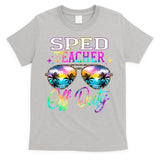 SPED Teacher Off Duty Last Day Of School Teacher Summer T-Shirt