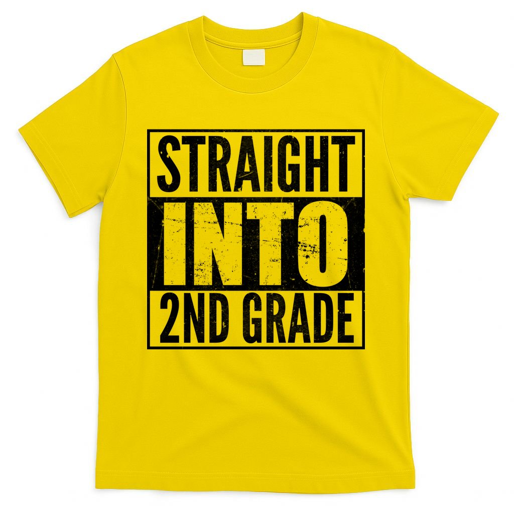 Straight Into 2nd Grade T-Shirt