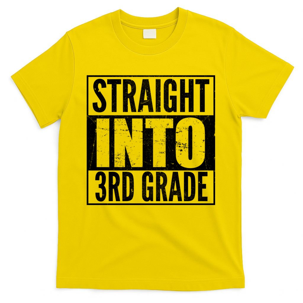 Straight Into 3rd Grade T-Shirt