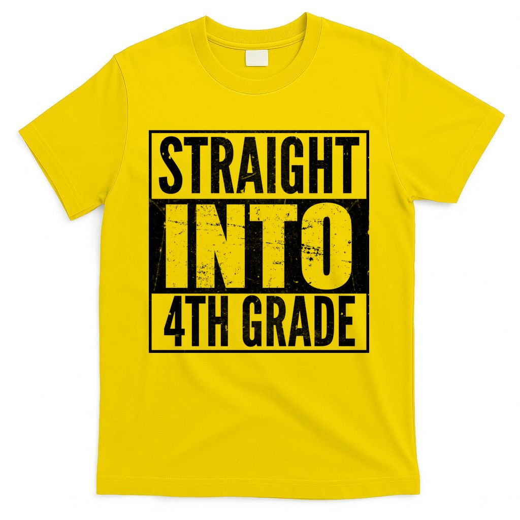 Straight Into 4th Grade T-Shirt