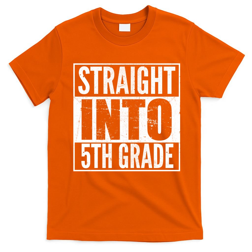Straight Into 5th Grade T-Shirt
