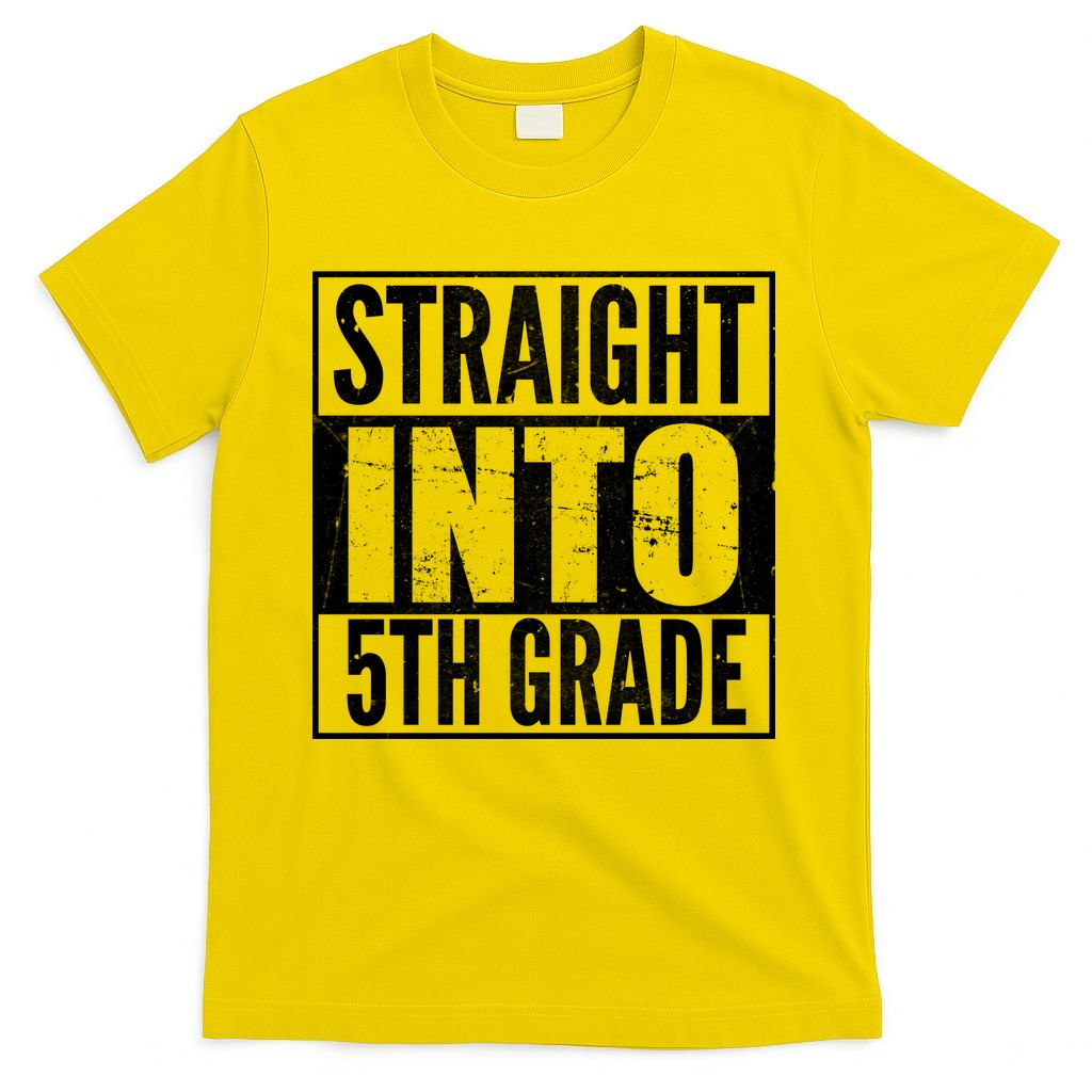 Straight Into 5th Grade T-Shirt